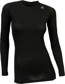 Bilde av Aclima Lightwool Crew Neck Shirt W Jet Black