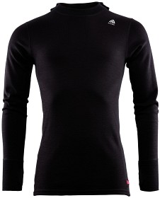 Bilde av Aclima M's WarmWool Hood Sweater Jet Black
