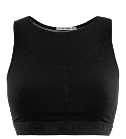 Bilde av Aclima W's FleeceWool Top Jet Black