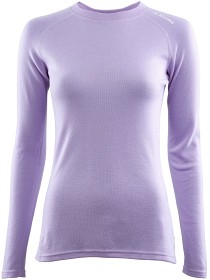 Bilde av Aclima W's WarmWool Crew Neck Purple Rose