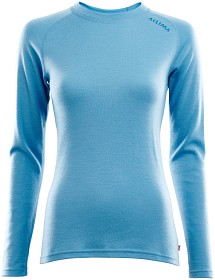 Bilde av Aclima W's Warmwool Crewneck Azure Blue
