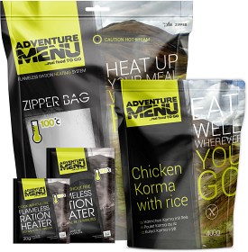 Bilde av Adventure Menu Flameless Heater ALLinONE 3x20g + 2x50g + Zipper Bag)