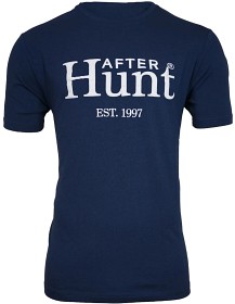 Bilde av After Hunt Logo T-Shirt Dark Blue