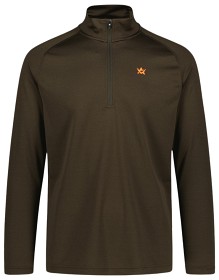 Bilde av Alaska M's CoolDry Half-Zip Top Brown