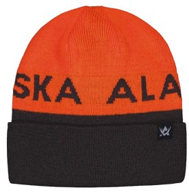Bilde av Alaska Reversible Beanie Brown-Orange