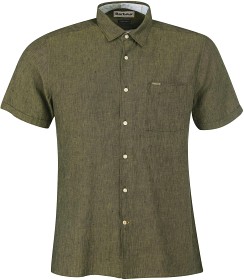 Bilde av Barbour M's Frankwell Tailored Shirt Olive