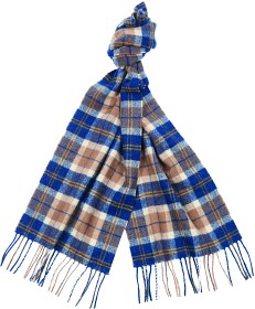 Bilde av Barbour Unisex Tartan Lambswool Scarf Moorland Tartan