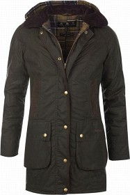 Bild på Barbour W's Bower Wax Jacket Olive