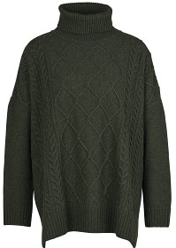 Bilde av Barbour W's Burne Cape Olive (FW23)