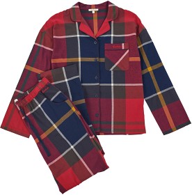 Bilde av Barbour W's Large Scale Ellery PJ Set Large Red Tartan
