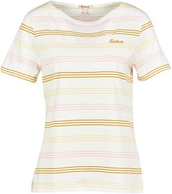 Bilde av Barbour W's S/S Bradley Top Cloud Stripe