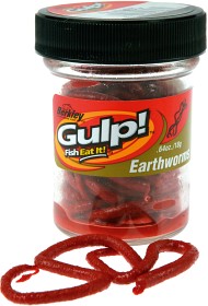 Bilde av Berkley Gulp Earthworm Red