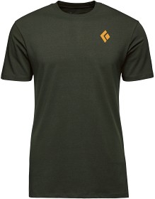 Bilde av Black Diamond M's BD Mountain Badge SS Tee Cypress