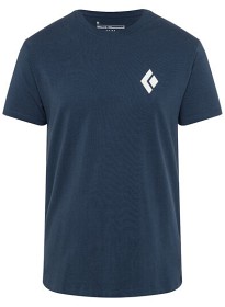 Bilde av Black Diamond M's Double Diamond Tee Ink Blue