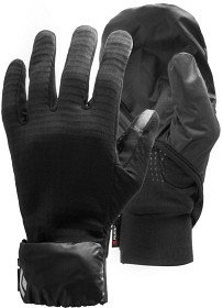 Bilde av Black Diamond Wind Hood Gridtech Gloves Unisex Black