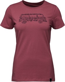 Bilde av Black Diamond W's SS Vantastic Tee Cherrywood