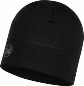 Bilde av Buff Midweight Merino Wool Hat Solid Black