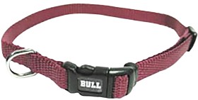 Bilde av Bull Collar Nylon Burgundy 45-65 cm