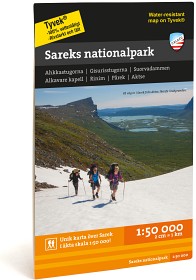 Bilde av Calazo fjellkart Sareks nationalpark 1:50 000
