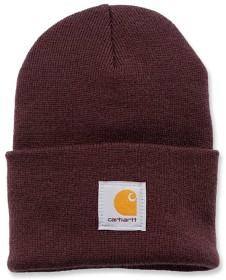 Bilde av Carhartt Acrylic Watch Hat Deep Wine