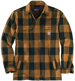 Bilde av Carhartt M's Hubbard Sherpa Lined Shirt Jac Carhartt Brown
