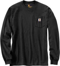 Bilde av Carhartt M's Workwear Pocket L/S T-Shirt Black