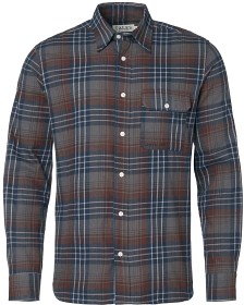 Bilde av Chevalier Falcon Flannel Shirt Men Rust Checked