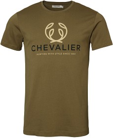 Bilde av Chevalier Logo T-shirt Men Forest Green