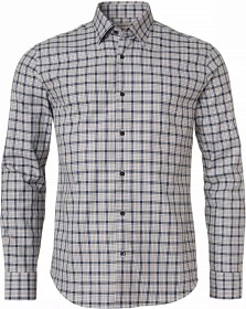 Bilde av Chevalier Thy Shirt Indigo Blue Checked