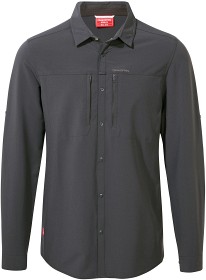 Bild på Craghoppers M's NosiLife Pro IV Long Sleeved Shirt Black Pepper