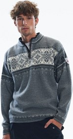 Bilde av Dale of Norway Blyfjell Sweater Unisex Smoke Dark Charcoal/Offwhite/Light Charcoal