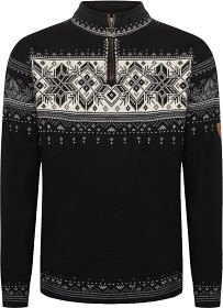 Bilde av Dale of Norway Blyfjell Unisex Sweater Black Smoke Off-White Light Charcoal