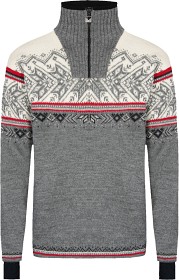 Bilde av Dale Of Norway M's Vail Wp Sweater Smoke/Raspberry/Offwhite/Charcoal