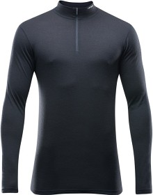 Bilde av Devold M's Breeze Merino 150 Zip Neck Black
