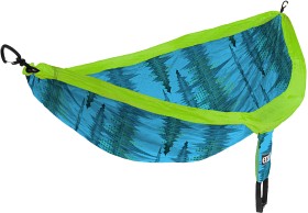 Bilde av Eno Hammock DoubleNest Print Soundwave Aqua