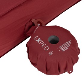 Bilde av Exped Mega Pump Granite / Burgundy