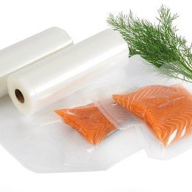 Bild på FoodMaster vakuumrull med luftkanaler 90 micron 28 cm