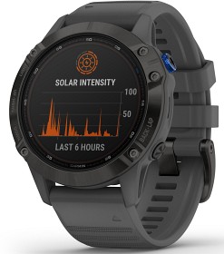 Bilde av Garmin Fenix 6 Pro Solar Black with Slate Gray