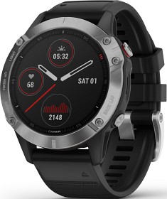 Bilde av Garmin Fenix 6 Silver with Black Band