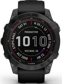 Bilde av Garmin Fenix 7X Sapphire Solar Carbon Gray Titanium