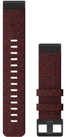 Bilde av Garmin 6 QuickFit 22mm Watch Band Heathered Red Nylon