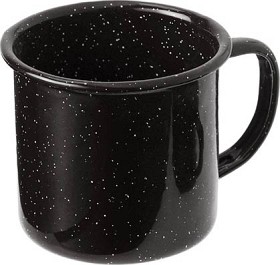 Bild på GSI Emalje kopp 0,35L Black