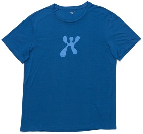 Bilde av Houdini M's Tree Message Tee Oh Blue/Reconnect