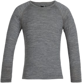 Bilde av Icebreaker Kids 200 Oasis LS Crewe Gritstone Hthr Unisex