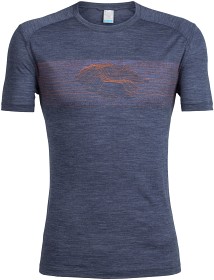 Bilde av Icebreaker M's Sphere SS Crewe Linescape Island Midnight Navy Hthr