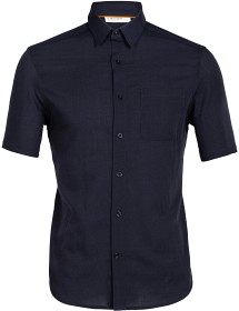 Bilde av Icebreaker M Steveston SS Shirt Midnight Navy