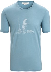 Bilde av Icebreaker Men Tech Lite II SS Tee Polar Paddle Astral Blue