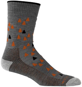 Bilde av Icebreaker M's Hike Medium Crew Tree Line Gritstone Hthr/Spice