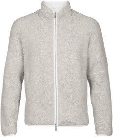 Bilde av Icebreaker M's RealFleece Sherpa LS Zip Ecru Hthr/Snow