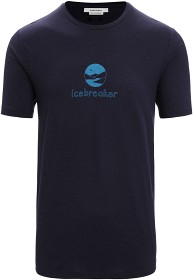 Bilde av Icebreaker M's Tech Lite II SS Tee IB Essential Logo Midnight Navy